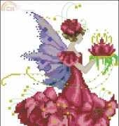 Nora Corbett NC198 Pixie Blossom Collection - Geranium XSD