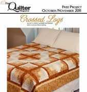 Lucy Fazely-Crossed Logs-Free Pattern
