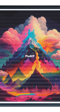DarkXStitch - Rainbow Mountain by Nadia Andrews - Free
