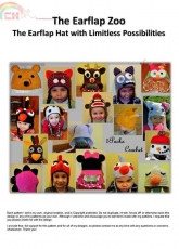 5packs Crochet - Earflap Zoo - The Earflap Hat with Limitless Possibilities