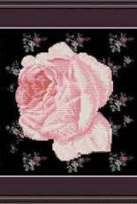 Triptych Pink Roses