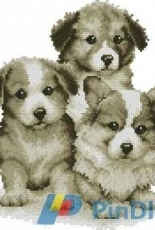 Vervaco PN-0147003 Dogs xsd