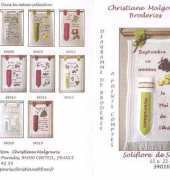 Christiane Malgouris Broderies 34016 - Soliflore Septembre