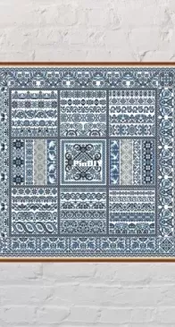 Tinsel Cross Stitch - Sampler Borders 2 by Zoriana