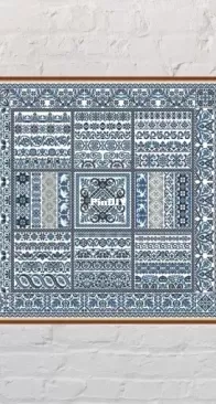 Tinsel Cross Stitch - Sampler Borders 2 by Zoriana