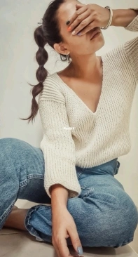 Colores Santos Crochet - Gisela Elizabeth Cejas - Sweater Magia - Spanish