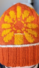 Sunflower Daisy Hat by Jaimie Bortolotti-Free