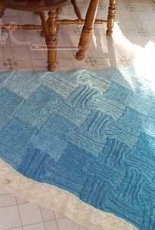 The Lake and the Summer Sky Shawl by Robbyn Kenyon -Free