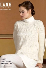 248-03 Lang Yarns Merino 120 by LANGYARNS SWITZERLAND-English-German-French-Dutch