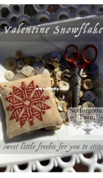 Notforgotten Farm - Valentine Snowfake - Free