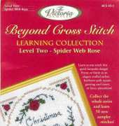The Victoria Sampler Learning Collection Level 2 Spider Web Rose BCS 2-1 - Christmas Rose