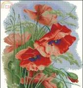Marya Iskusnitsa - Mary Weaver 06.002.01 Red Poppies XSD