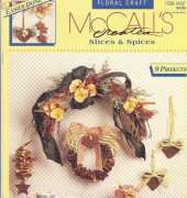 McCalls Creates Floral Craft 14137 Slices and Spices