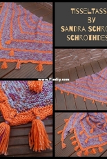 TisselTassel Shawl by Sandra Schroth-German-Free