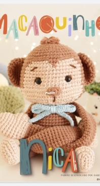 Isabele Atelie - Isabele Cintra - Nica the Monkey - Macaquinho Nica - Portuguese