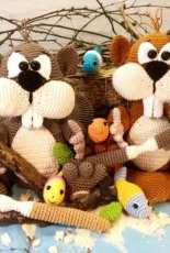 Dianas kleiner Hakelshop - Diana Barthelmess- Little Beaver Hambi -  German
