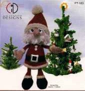 CID Hanscom Designs-FT183- HoliAmi Santa