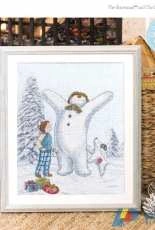The Snowman and the Snowdog from The World of Cross Stitching TWOCS 247