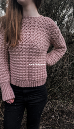 Crochet with Carrie - Carrie M Chambers - Grace Sweater - Free