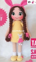 Zeynep Toys - Bunny girl -   Tavşan kız - Turkish - Free