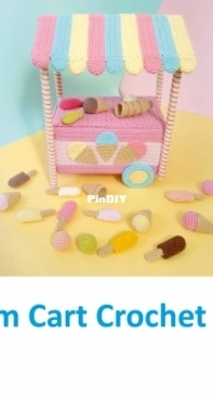 Pinky Pinky Blue - Nadejda Khegay - Ice cream Cart