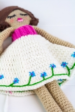 Winding Road Crochet - Lindsey Dale - Heirloom Doll Dress Pattern- Free