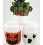 Coats - Moda Dea - WM1048 Crochet Halloween Coffee Buddies by Vicki Blizzard - Free