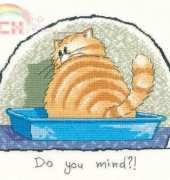 Heritage Crafts - Cats Rule CRDY616 Do You Mind? by Peter Underhill XSD