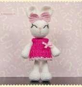 One and Two Company - Carolina Guzman - Olivia the Bunny Amigurumi