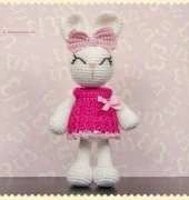 One and Two Company - Carolina Guzman - Olivia the Bunny Amigurumi