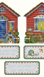 M.P. Studio - М.П. Студия R-493 - The House where they are waiting for Us PCS