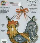 Needle Magic Inc. NMI Curly-Os 2611 - Rooster