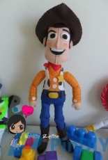 Woody Toy Story Felt Pattern - Natalia Zelice