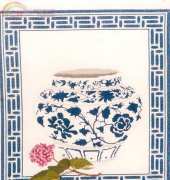 Creative Concepts  - Vase with Hydrangea