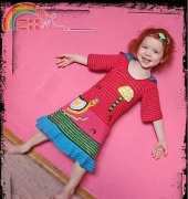 Anji Beane - Critters Hooded Sweater Dress 6mo-5T