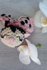 Wolldiamant - Nadja - Key Chain Alena Ladybug - German - Free