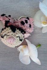Wolldiamant - Nadja - Key Chain Alena Ladybug - German - Free