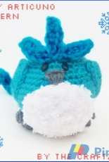 The Craftzilla - Rachel Bickmore - Baby Articuno Pattern - Free