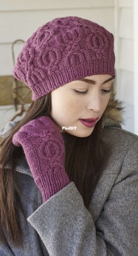 Claudette Hat and Gloves by Alison Green