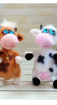 Natalia Rodina - Cows Misha and Milka - Russian