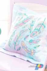 Feather Cushion by Durene Jones from Cross Stitch Gold 131 XSD