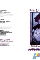 Prim Little Lady by Brenda Greenwalt- Lillie Maes Crafts-Free
