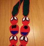 Spiderman Scarf - Heather Lindsay for Cuddly Critters   free