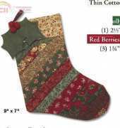 Eleanor Burns-Free Christmas Stocking