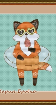 Summer fun of the fox by Maria Brovko