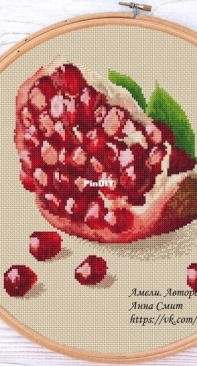 Ameli Stitch - Pomegranate by Anna Smith/Kuznetsova