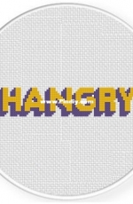 Daily Cross Stitch - Hangry