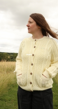 Rustic Cardigan - 7068 by Yarnsmiths-Free