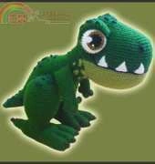 Delicious Crochet - Paola Navarro-  Tyrannosaurus Rex