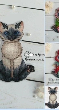 Thai Cat with Costumes by Diana Grib